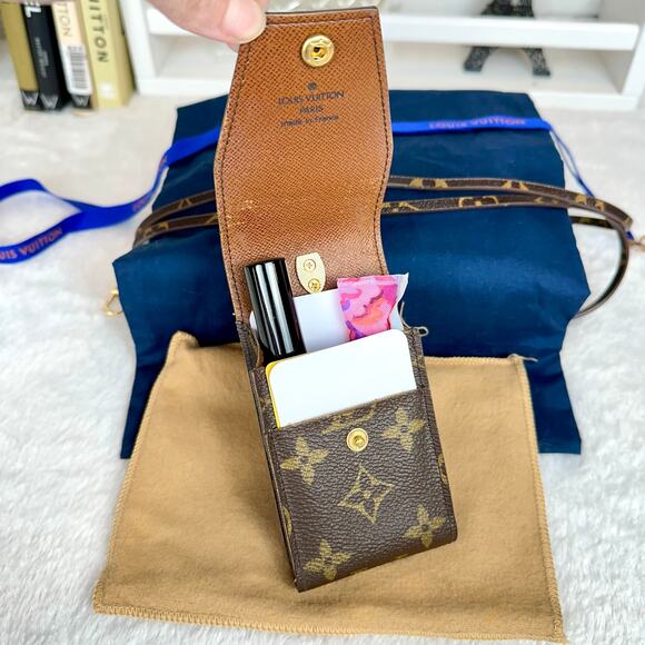 Louis Vuitton Card Case Key Fob holder lanyard w/ handmade lanyard CUSTOM - Picture 11 of 16